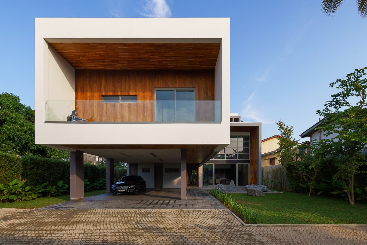 Architectural photography Sri Lanka - modern building exterior shot