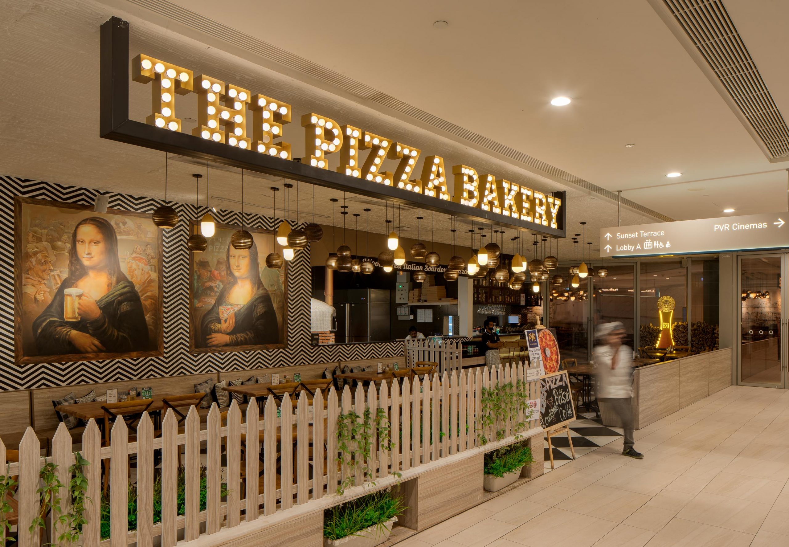 The pizza bakery